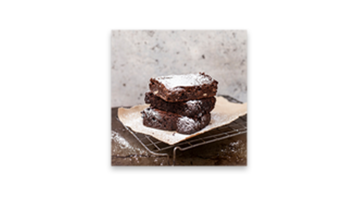 JUK Triple Chocolate Brownie Slab 360g