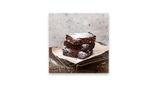 JUK Triple Chocolate Brownie Slab 360g