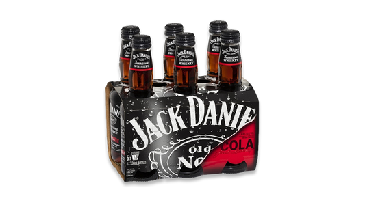 Jack Daniels & Cola Bottles 6x330ml | 4.8% ABV