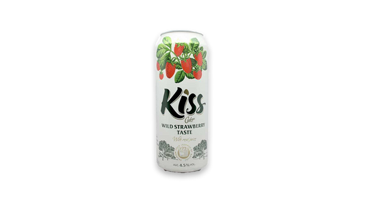 Kiss Wild Strawberry Cider Can 500ml | 4.5% ABV