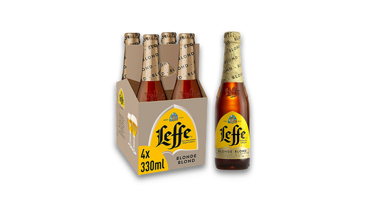 Leffe Blonde Bottles 4x330ml | 6.6% ABV