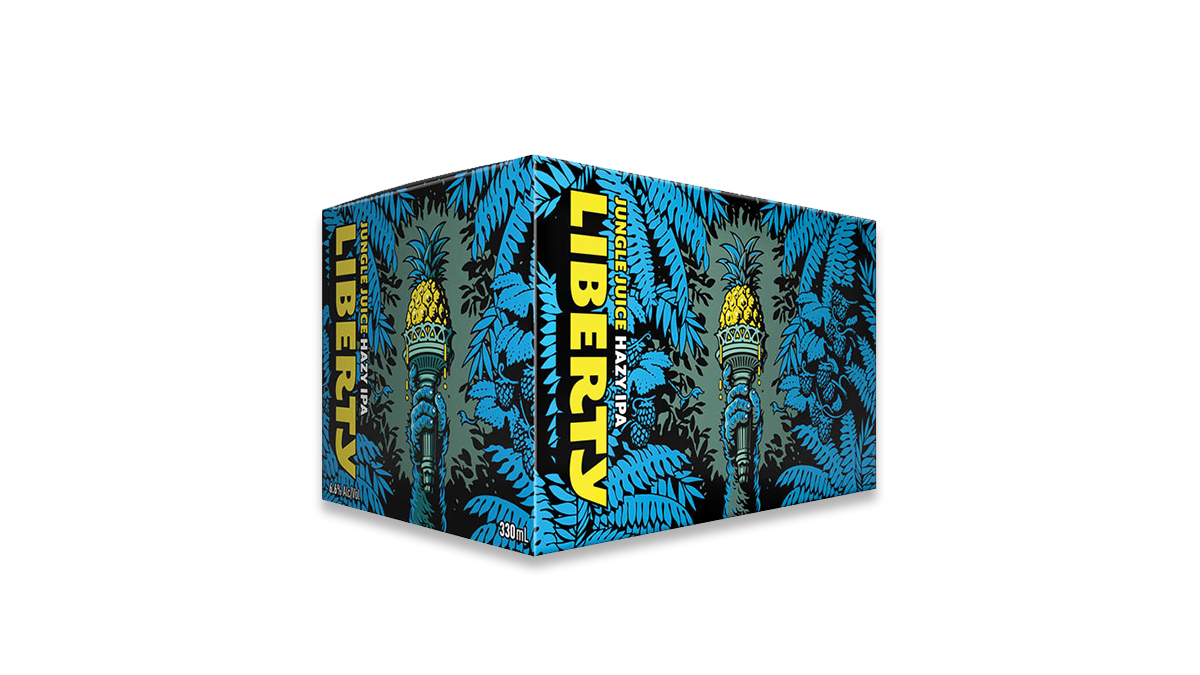 Liberty Juice Bro Hazy Pale Ale Cans 6x330ml | 5.0% ABV