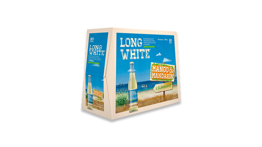 Long White Mango & Mandarin Bottles 10x320ml | 4.8% ABV