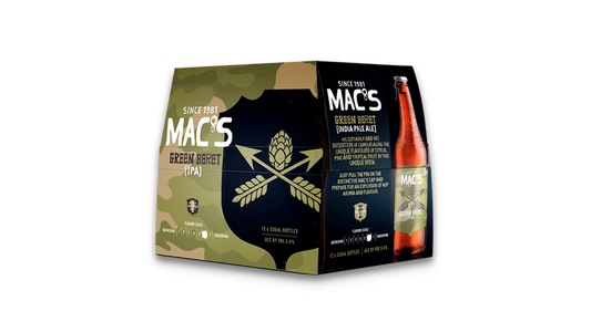 Mac's Green Beret IPA 12×330ml | 5.4% ABV