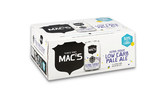 Mac's Ultra Violet Low Carb Pale Ale Cans 12x330ml | 4.6% ABV