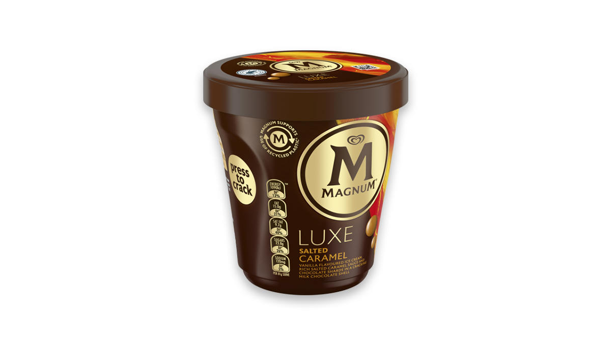 Magnum Luxe Salted Caramel Ice Cream Tub 440ml