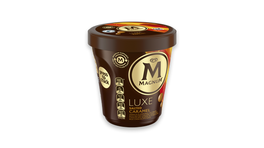 Magnum Luxe Salted Caramel Ice Cream Tub 440ml