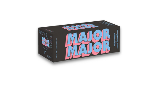 Major Major Bourbon & Lemon Lime Cans 10x330ml | 6.0% ABV