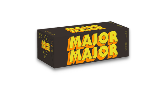 Major Major Whisky & Ginger Ale Cans 10x330ml | 6.0% ABV