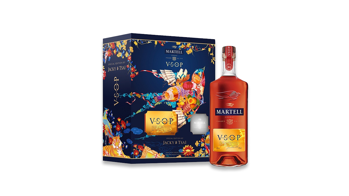 Martell VSOP Cognac + 2 Glasses Gift Pack 700ml | 40.0% ABV