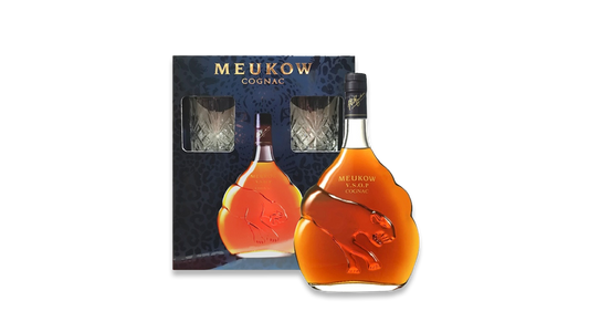 Meukow VSOP Cognac + 2 Glasses Gift Pack 700ml | 40.0% ABV