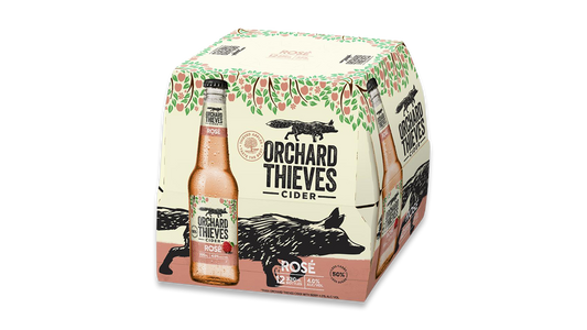 Orchard Thieves Rose Cider Bottles 12x330ml | 4.0% ABV