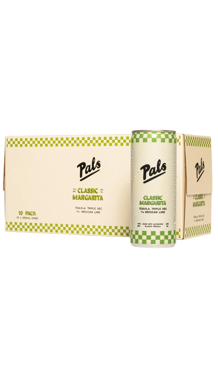 Pals Classic Margarita Cans 10 x 250ml | 5.8% ABV