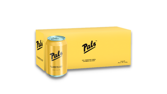 Pals Gin, Lemon & Cucumber Soda 10x330ml | 5.0% ABV