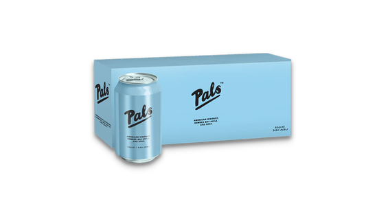 Pals Whiskey, Apple & Soda 10x330ml | 5.8% ABV