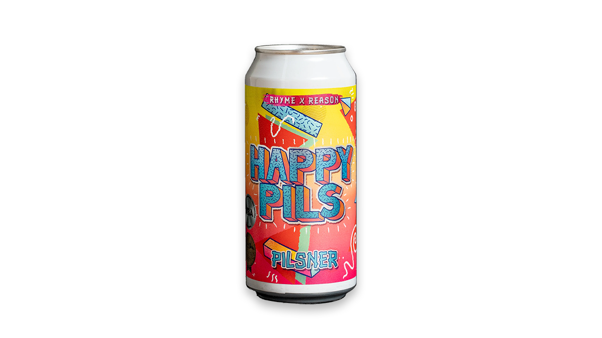 Rhyme & Reason Happy Pilsner Cans 440ml | 5.2% ABV