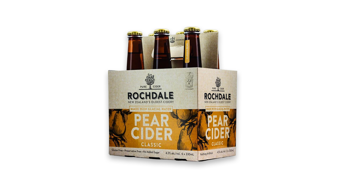 Rochdale Pear Cider Bottles 6X330ml | 4.5% ABV