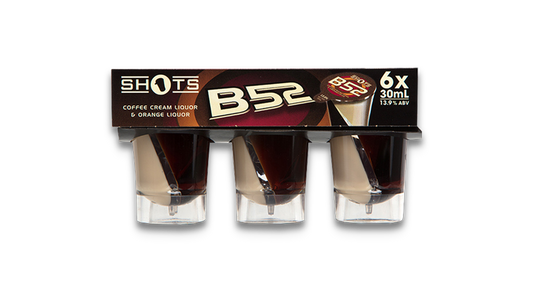 Shots B52 Coffee Cream & Orange Liqueur 6x30ml | 26.0% ABV