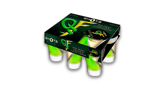 Shots QF Irish Cream & Melon Liqueur 6x30ml | 13.9% ABV