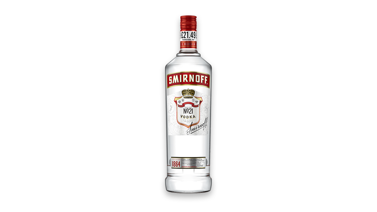 Smirnoff No 21 Red 1L | 37.5% ABV