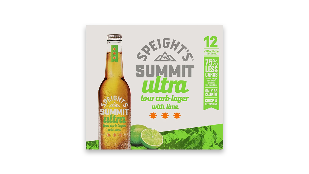 Speights Summit Ultra Lime Bottles 12x330ml | 4.0% ABV