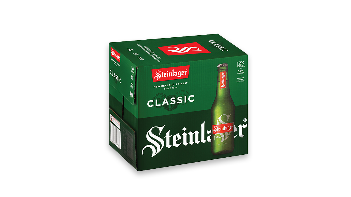 Steinlager Classic Bottles 12x330ml | 5.0% ABV