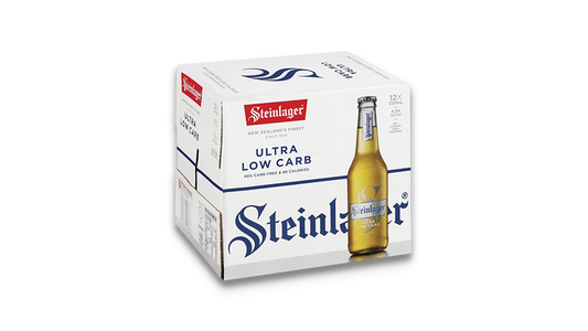 Steinlager Ultra Low Carb Lager Bottles 12x330ml | 4.2% ABV