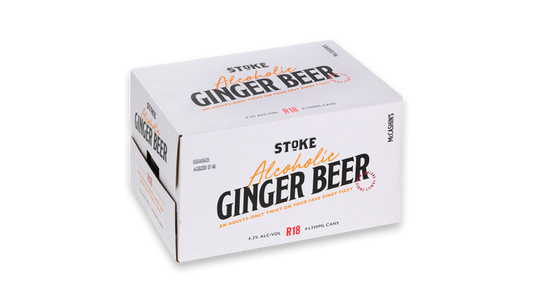 Stoke Alcoholic Ginger Beer Cans 6X330ml | 4.2% ABV