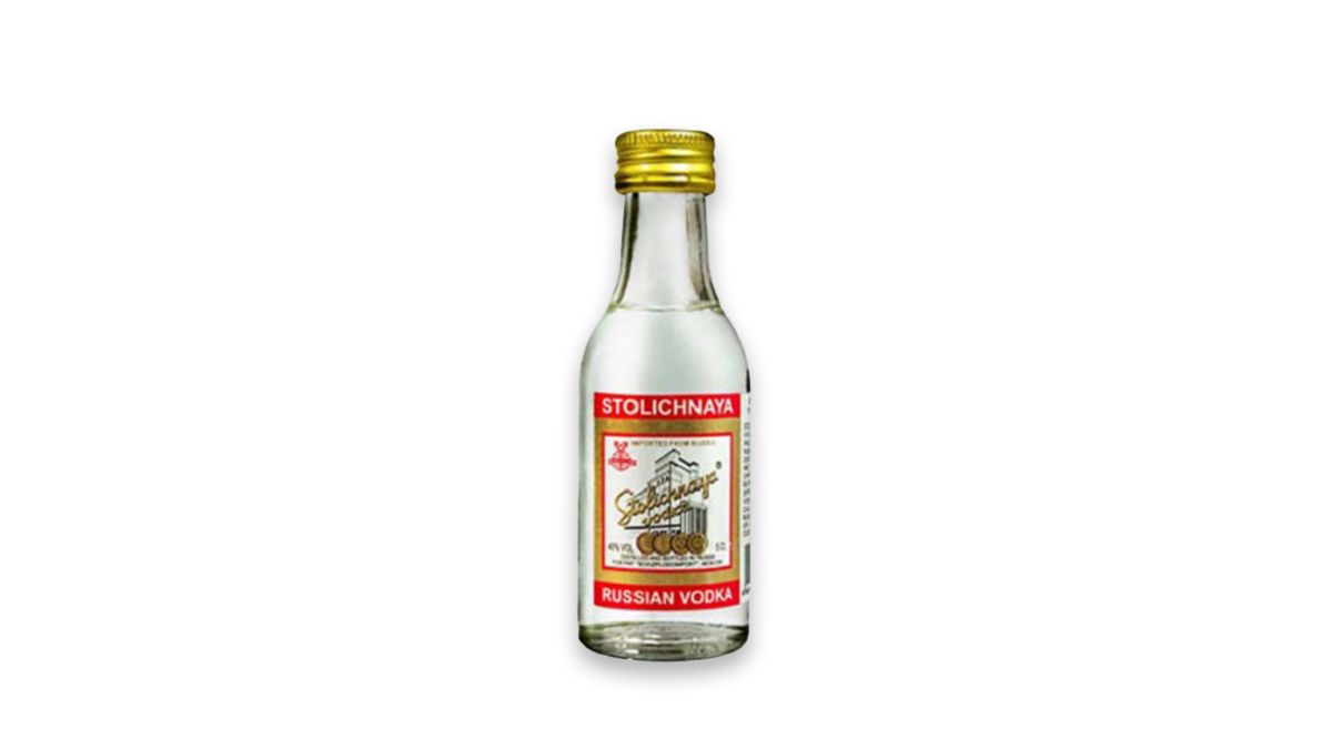 Stolichnaya Vodka 50ml | 38.0% ABV