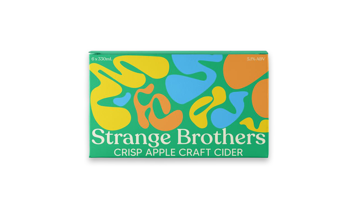 Strange Brothers Crisp Apple Cans 6X330ml | 5.1% ABV