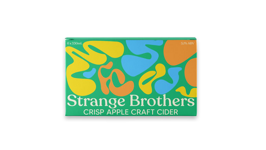 Strange Brothers Crisp Apple Cans 6X330ml | 5.1% ABV