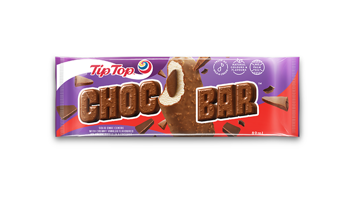 Tip Top Favourites Choc Bar Single