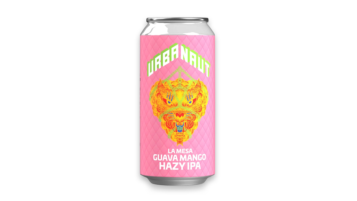 Urbanaut La Mesa Guava Mango Hazy IPA 440ml | 6.0% ABV