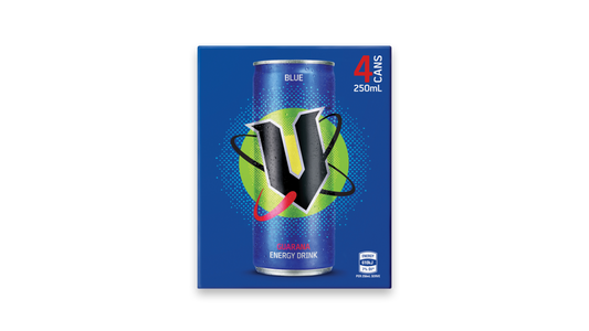 V Blue Energy Drink 4x250ml