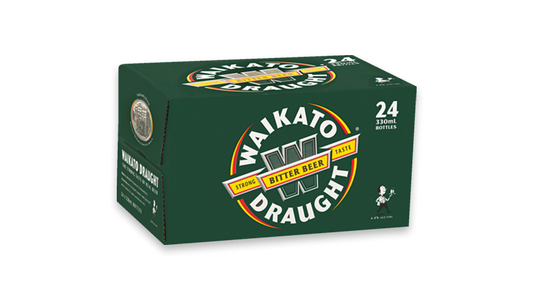 Waikato Draught Bottles 24x330ml | 4.0% ABV