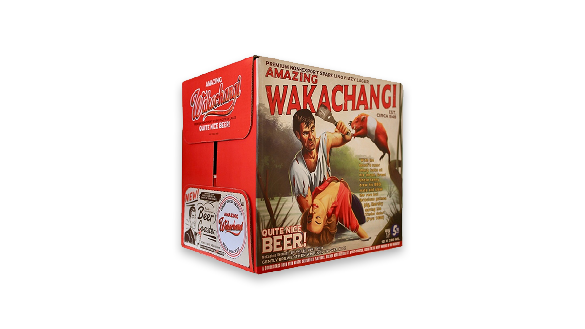 Wakachangi Lager Cans 12x330ml | 5.0% ABV