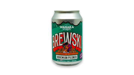 Wanaka Beerworks Brewski Pilsner Cans 750ml | 5.0% ABV