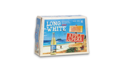 Long White Apple & Pear Bottles 10x320ml | 4.1% ABV