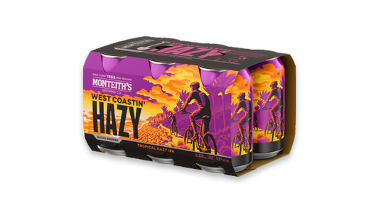 Monteiths West Coastin' Hazy Cans 6x330ml | 5.5% ABV