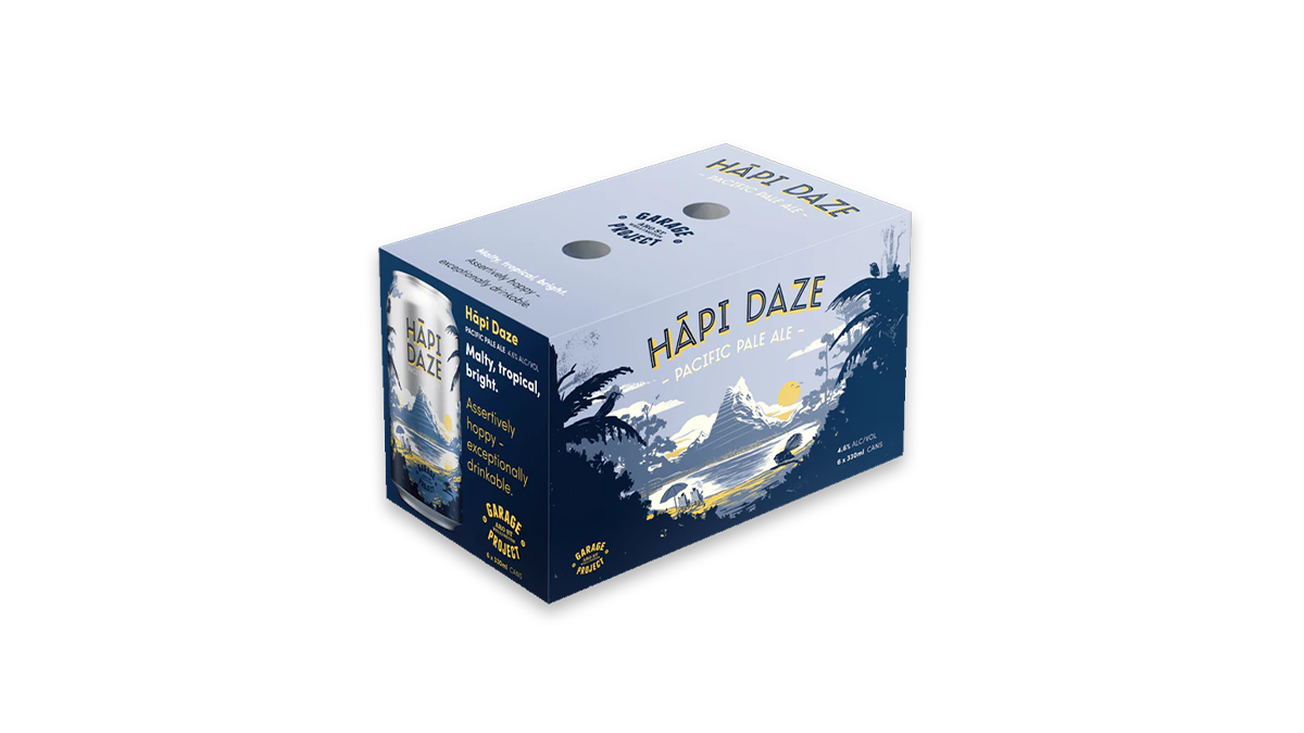 Garage Project Hāpi Daze Pacific Pale Ale Cans 6x330ml | 4.6% ABV