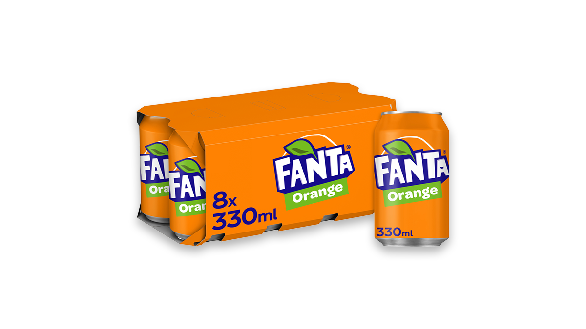 Fanta Orange 8x330ml