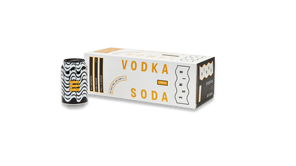 Rinse Vodka Soda Lemon Cans 10x330ml | 6.0% ABV