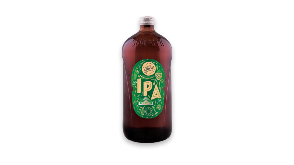 Good George IPA Squealer 946ml | 5.8% ABV