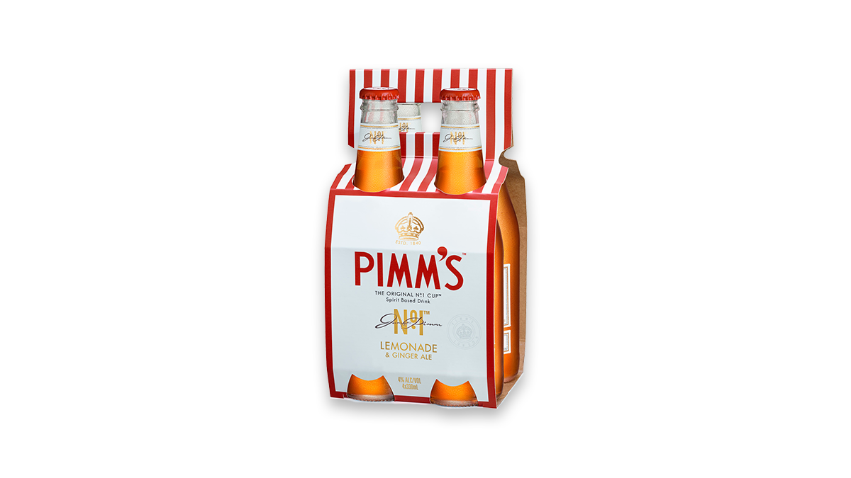 Pimms 4x330ml | 4.0% ABV