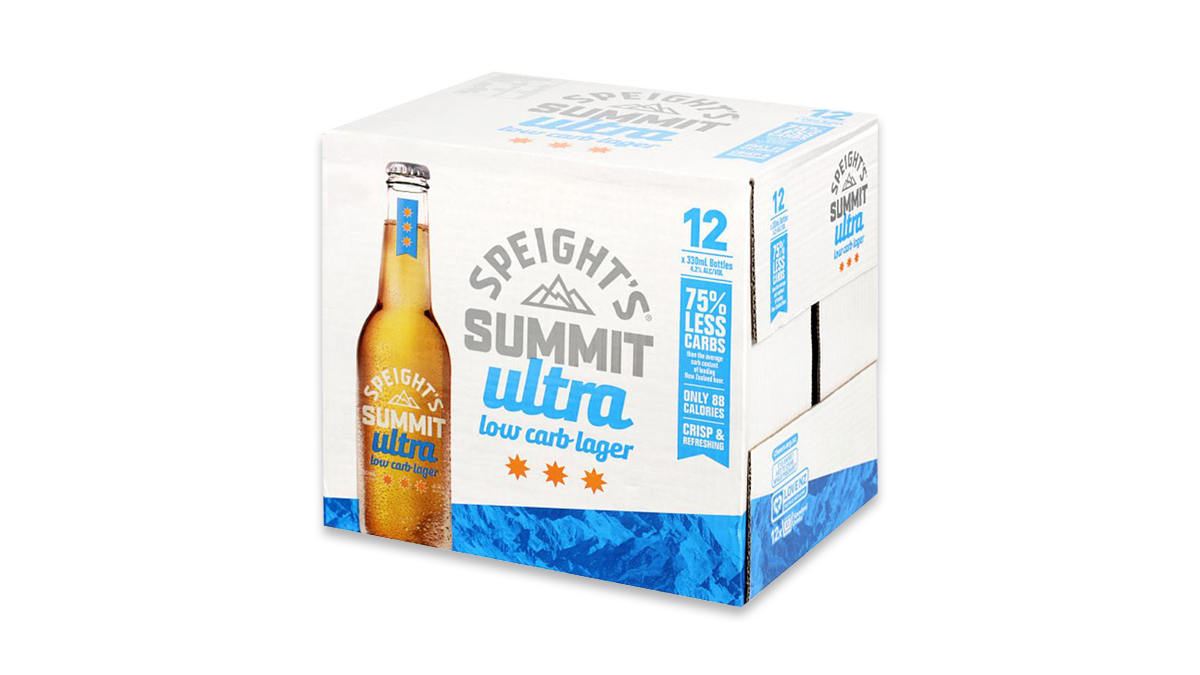 Speights Summit Low Carb Lager 12x330ml bottles | 4.2% ABV