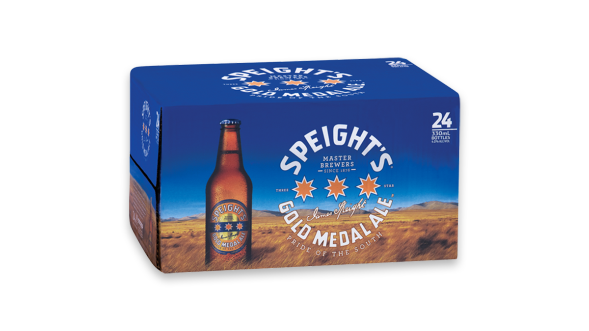 Speights Gold Medal Ale Bottles 24x330ml | 4.0% ABV