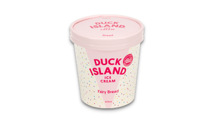 Duck Island Fairy Bread Ice Cream 472ml