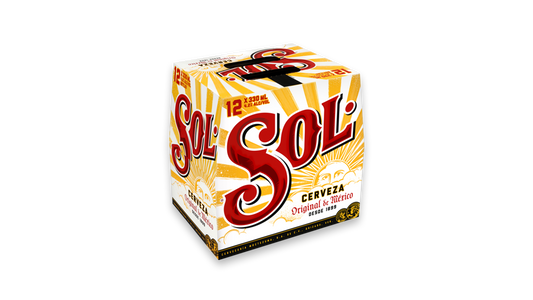 Sol Cerveza Lager Bottles 12x330ml | 4.2% ABV