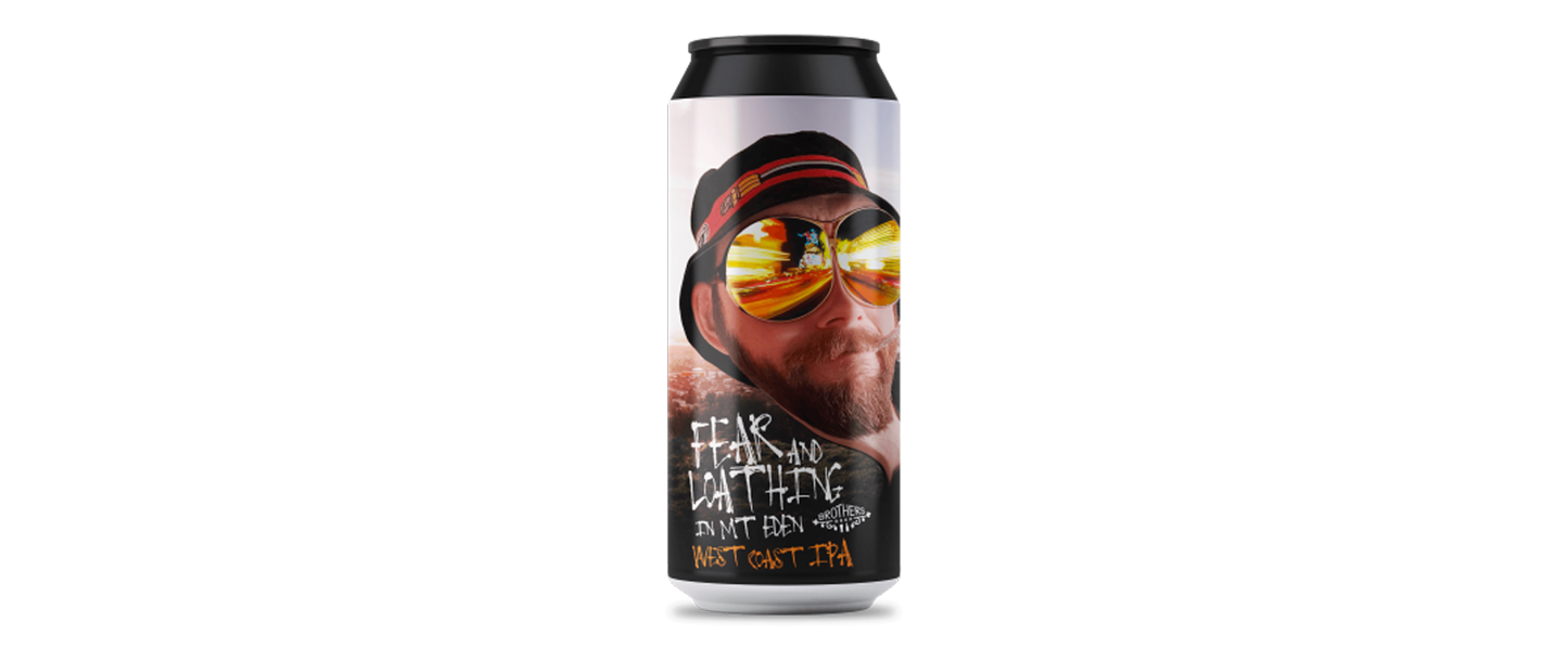 Brothers Beer Fear and Loathing West Coast IPA Can 440ml | 7.4% ABV