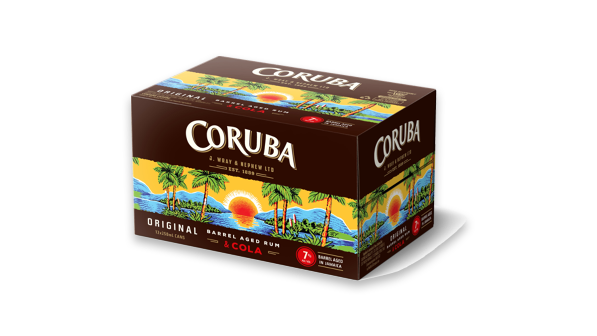 Coruba & Cola Cans 7% 12x250ml | 7.0% ABV